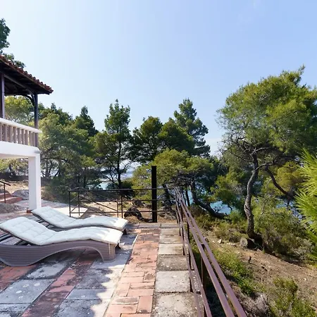 Blu: Beachfront With Amazing View Villa Vourvourou